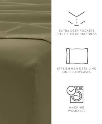 Style Simplified 4-Pc. Sheet Set, Full