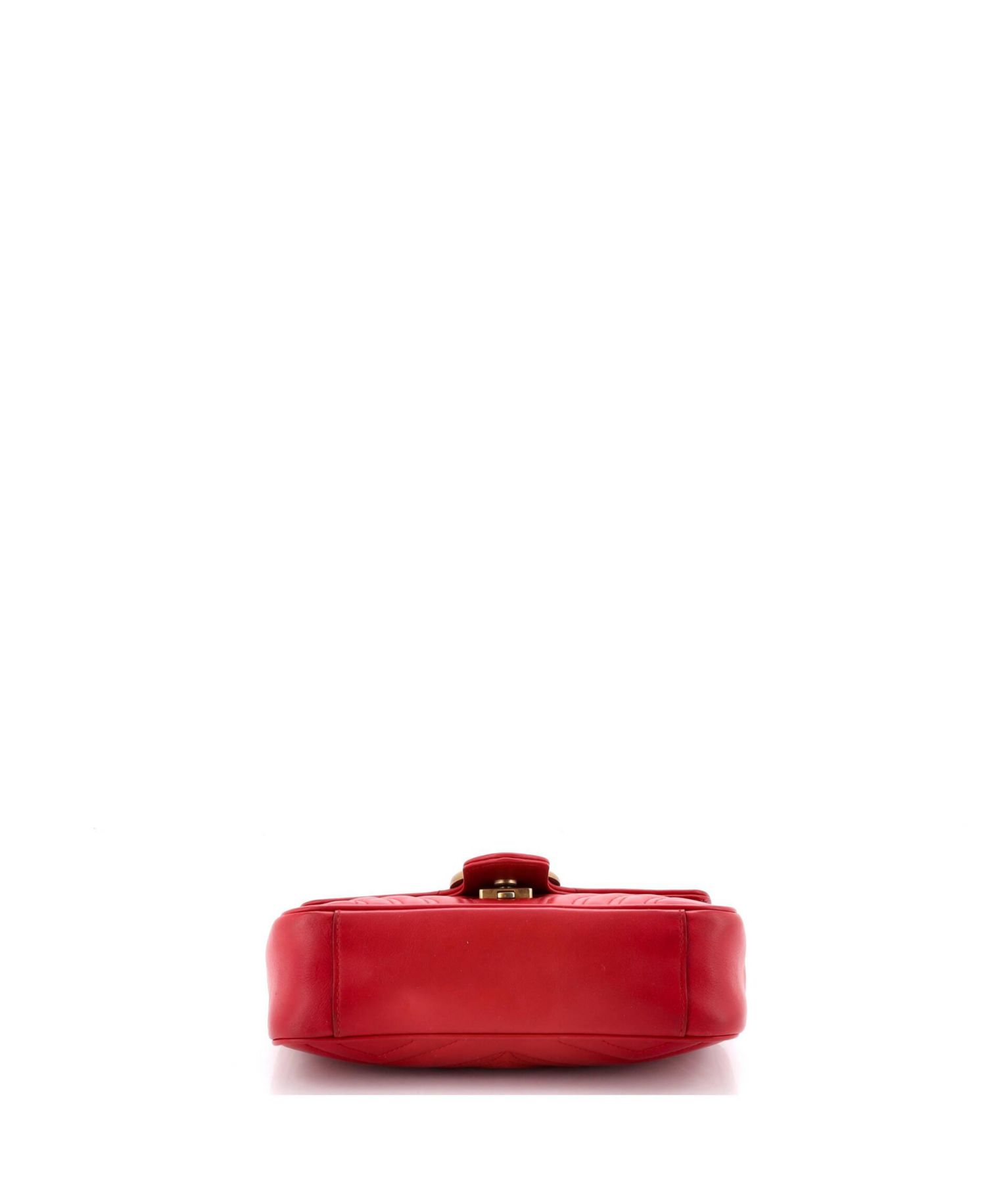 Mini GG Marmont Flap Bag Matelasse Leather