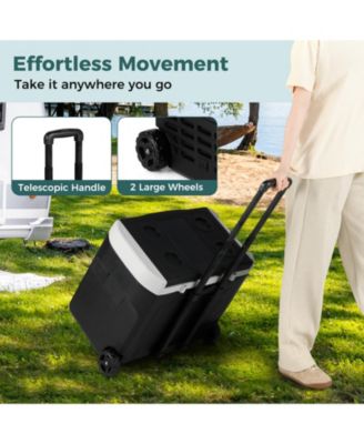 12V Portable Car Refrigerator 42 Quart with Touch Panel