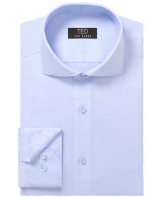 Ted Baker Men's Spread Collar Slim Fit Dress Shirt