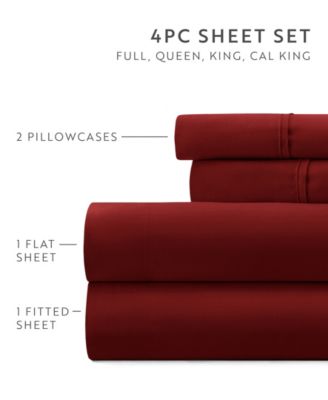Style Simplified 3-Pc. Sheet Set, Twin XL