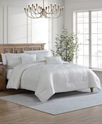 Nikka Jacquard Floral 5-Pc. Comforter Set, Queen