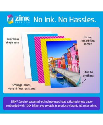Sprocket 2x3" Zink Zero Ink Portable Instant Photo Printer