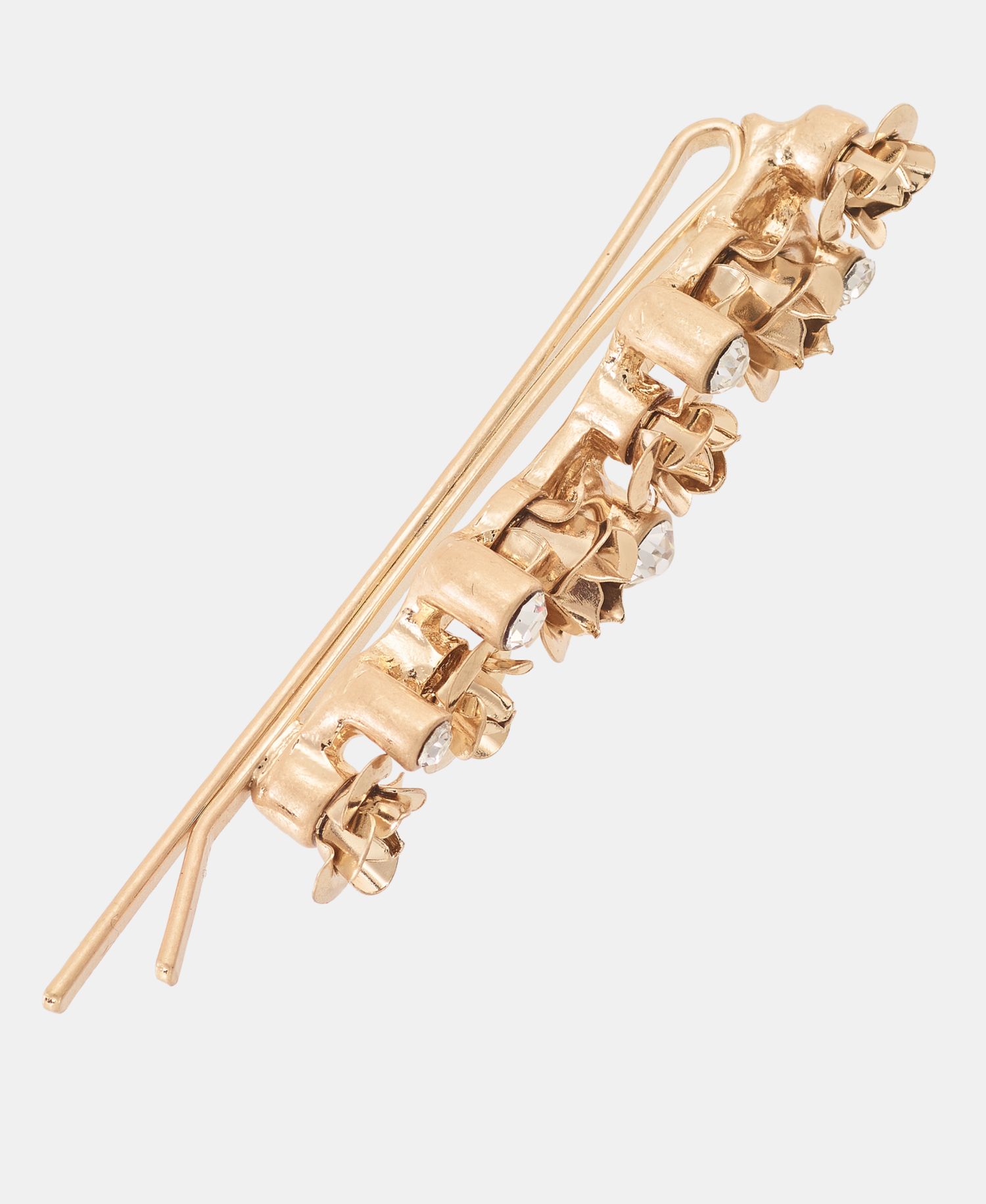 4-Pc. Crystal & Imitation Pearl Bobby Pin Set