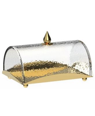 Rectangle Cake Tray with Dome, 10"