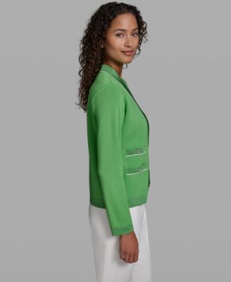 Women's Knit Cropped Jacket