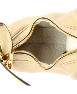 Small Attache Shoulder Bag Leather