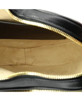 Mini Interlocking G Heart Shoulder Bag Diagonal Quilted Leather