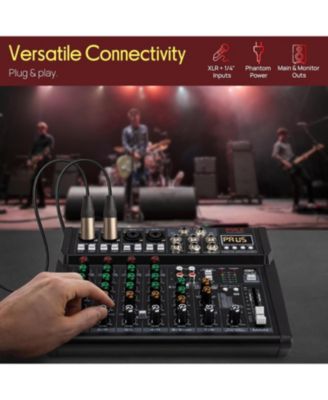 8-Ch Digital Audio Mixer with Bluetooth and DSP Effects (PMX408ST)