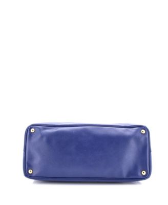 Large Galleria Double Zip Tote Saffiano Leather