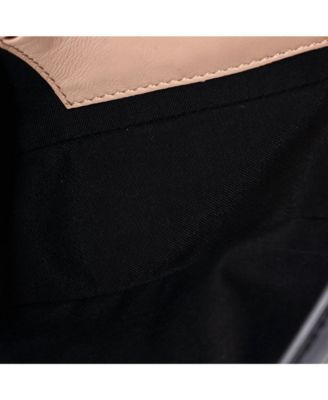 Mini Chain Baguette Bag Leather