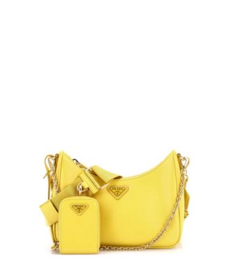 Small Re-Edition 2005 Shoulder Bag Saffiano Leather