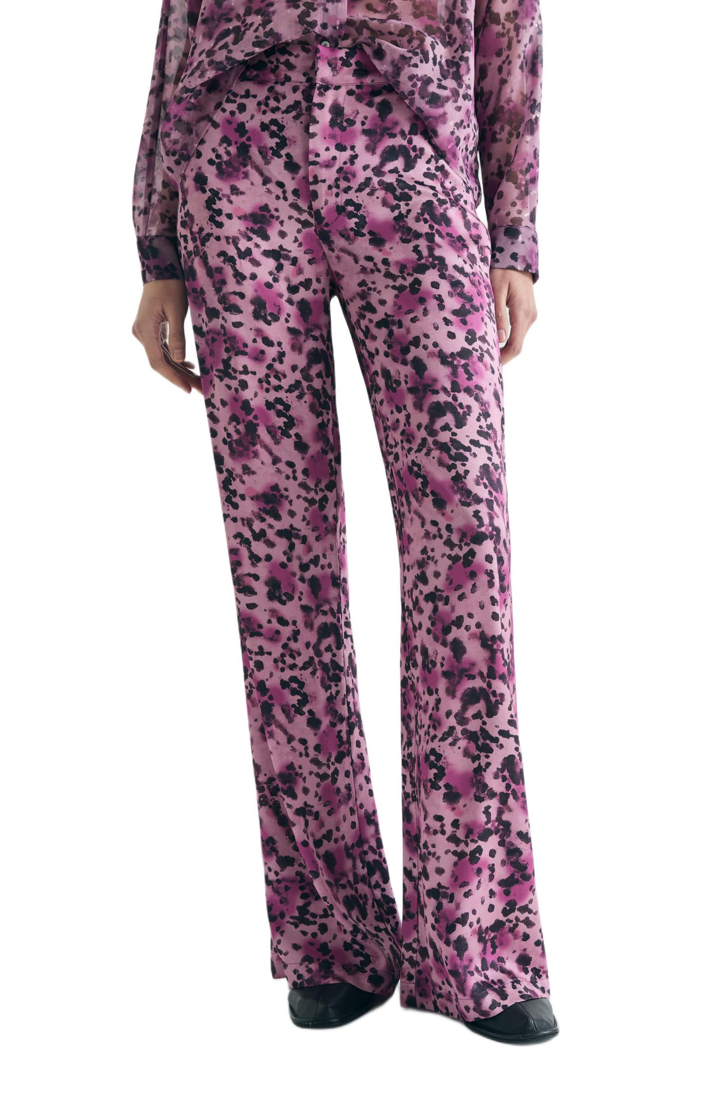 Женские брюки Scalpers Animal Print Fluid — фото 1