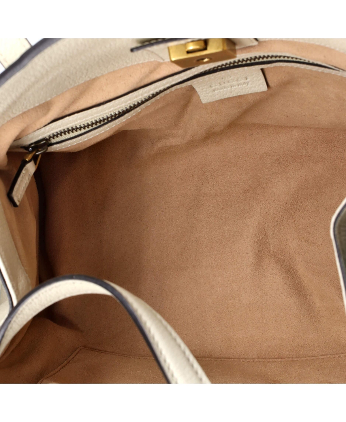 Pre-Owned Gucci Medium Totem Top Handle Bag Leather