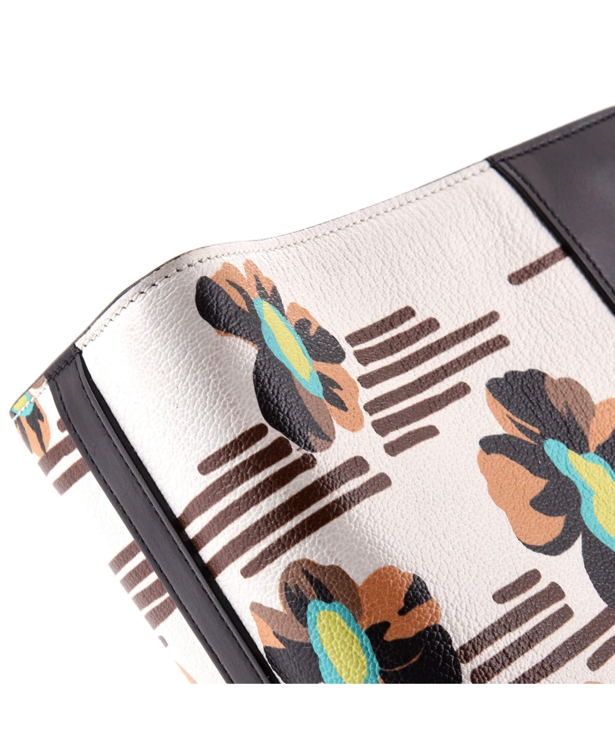 Pre-Owned Prada Small Bibliotheque Shoulder Bag Printed Leather