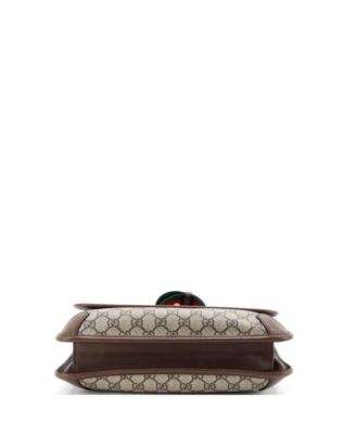 Medium Neo Vintage Flap Messenger GG Coated Canvas