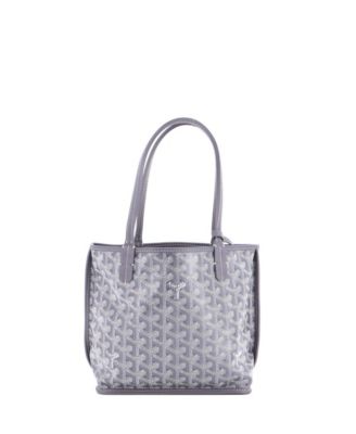 Mini Anjou Reversible Tote Coated Canvas