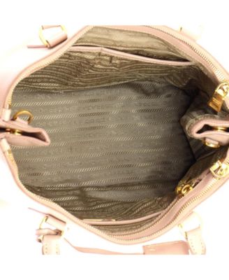 Medium Double Zip Lux Tote Saffiano Leather