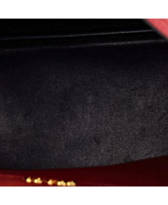 Medium Cuir Double Tote Saffiano Leather