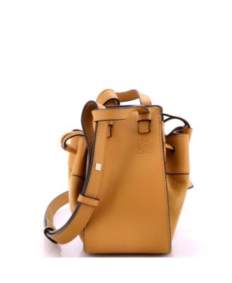 Mini Hammock Bag Leather and Suede