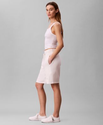 Women's Fleece Mid-Rise Shorts