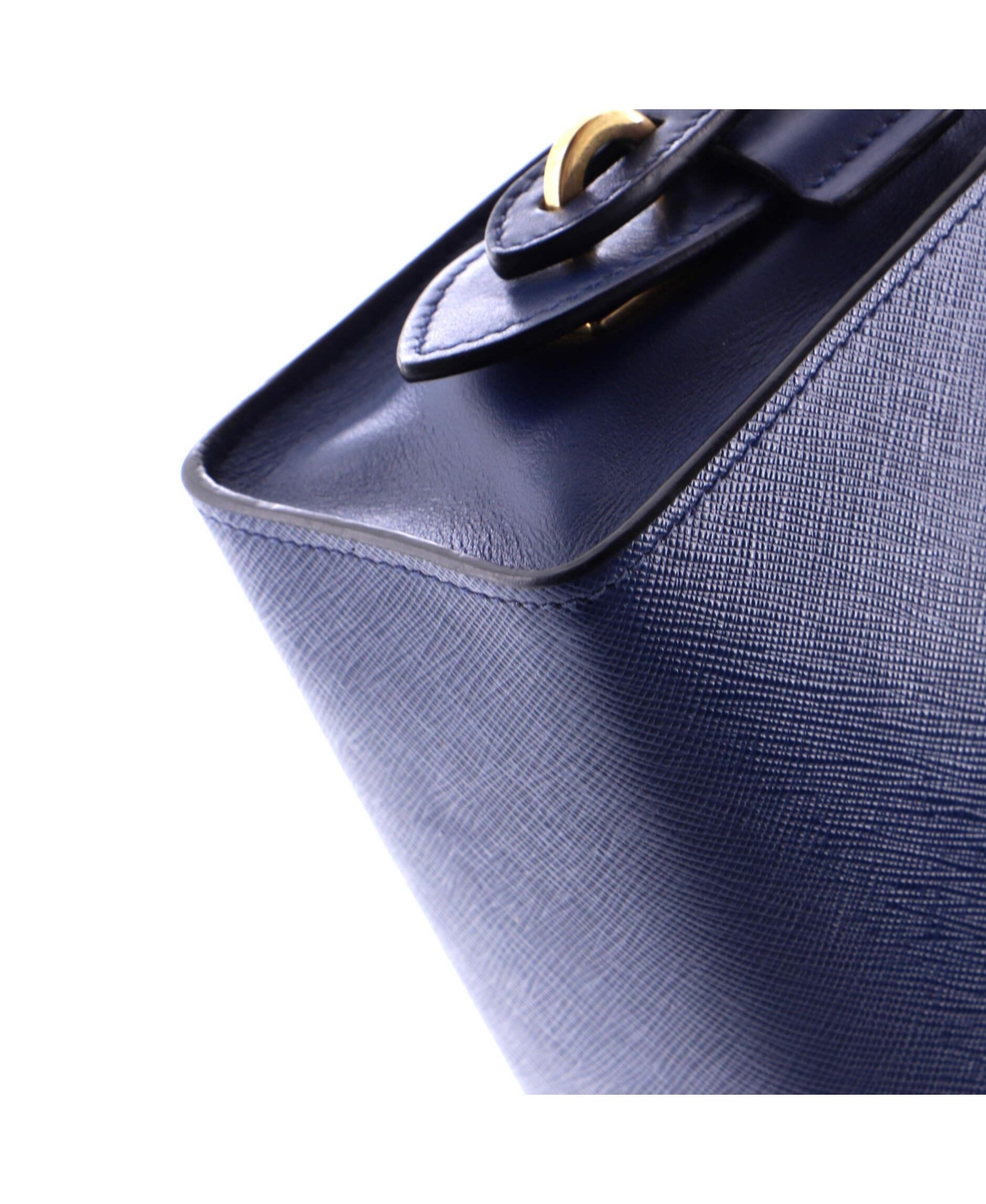 Pre-Owned Prada Small Esplanade Crossbody Bag Saffiano with City Calf