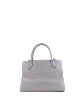 Medium Monochrome Tote Saffiano with City Calf