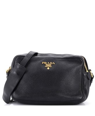 Double Zip Camera Bag Vitello Daino
