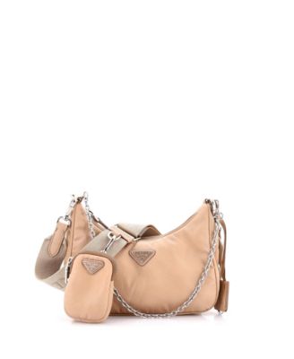 Small Re-Edition 2005 Shoulder Bag Tessuto