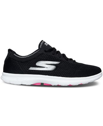Skechers go step 2025 print ladies trainers