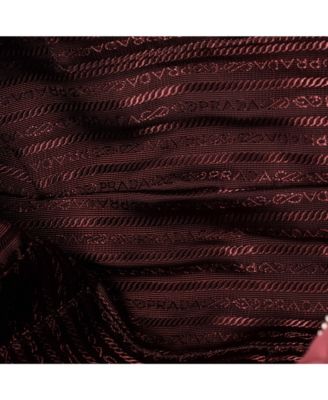 Medium Chain Shoulder Bag Quilted Tessuto