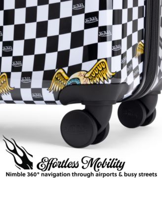 Vision Board Small Expandable Hardside Carry-On Spinner Suitcase