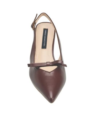 Womens Quinny Slingback Kitten Heel