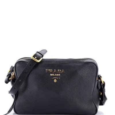 Medium Double Zip Camera Bag Vitello Phenix