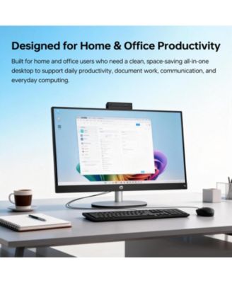 Essential 27" All-in-One Intel Core Ultra 7 64GB RAM Intel Graphics 1TB SSD Storage Windows 11 Home 60Hz