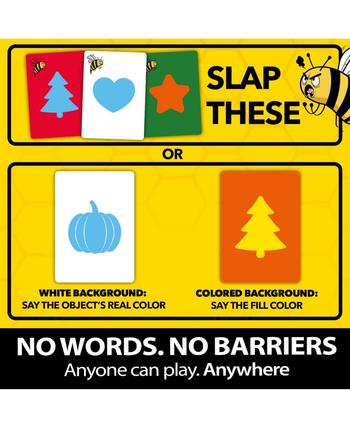 Детская настольная игра Quokka Don't Bee Last 72-Card Fast-Paced Family Board Game, Ages 7+, цвет: Global — фото 3