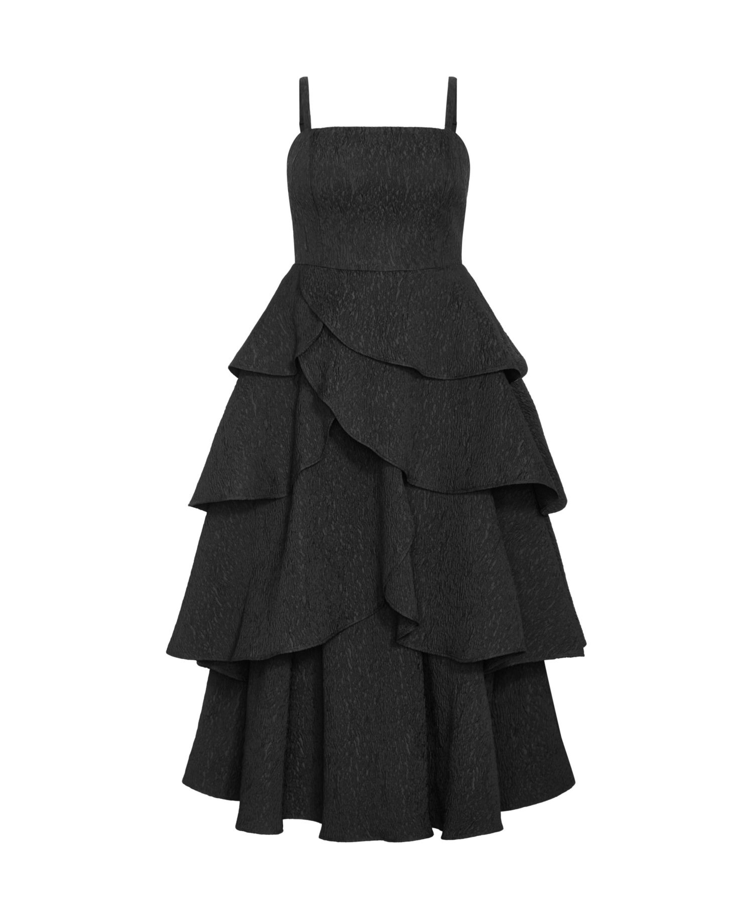 Women's Elizabeth Tiered Frill Maxi Dress