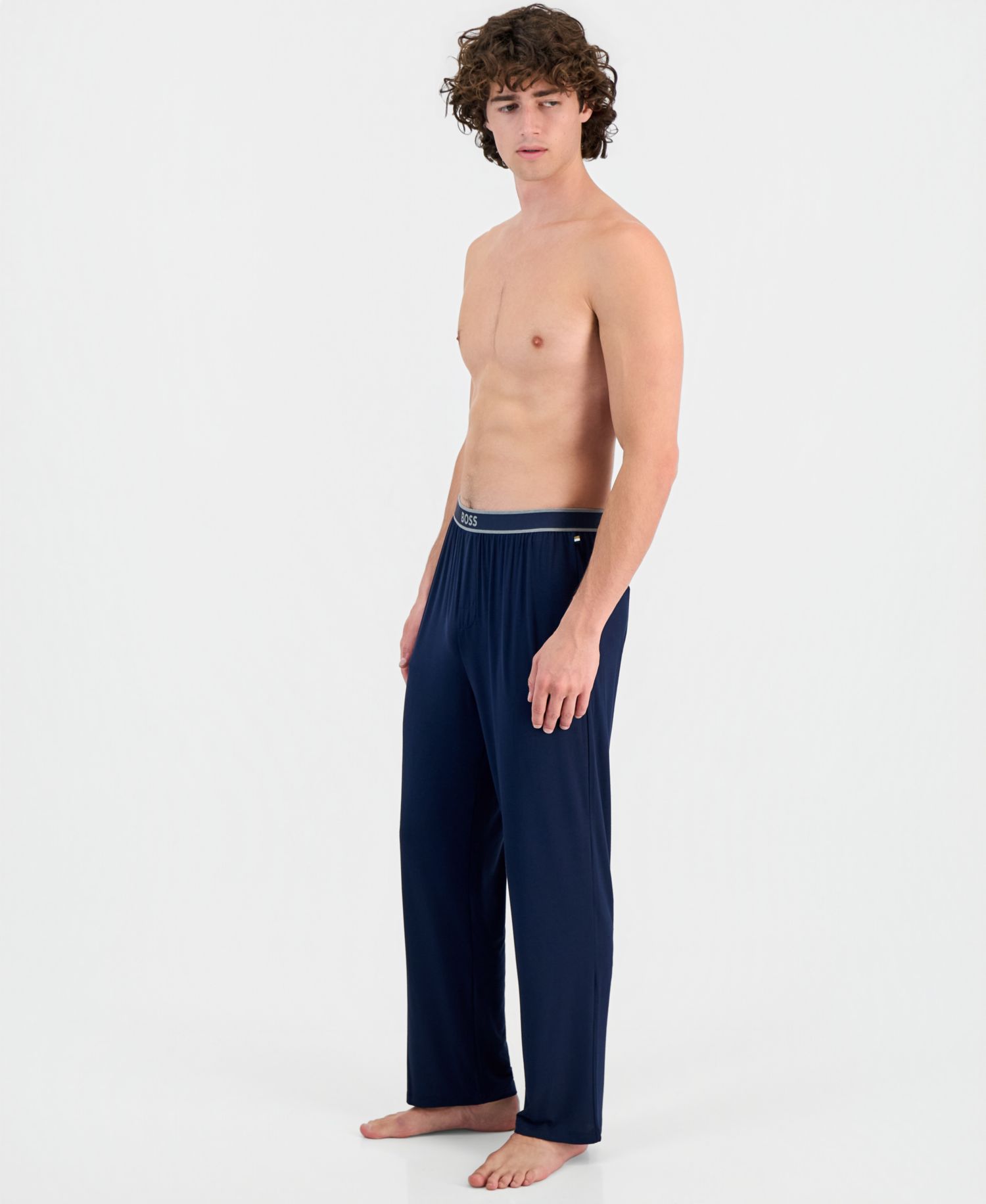 Men's Modal-Blend Mid-Rise Comfort Pants