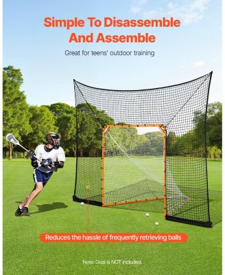 12 x 9 Ft Lacrosse Goal Backstop Net