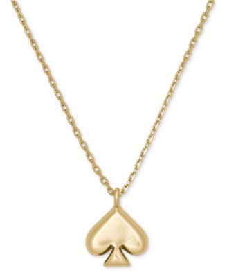 Cubic Zirconia Pave Mini Pendant Necklace