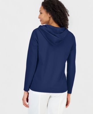 Women's Zip-Front Hooded Sweatshirt