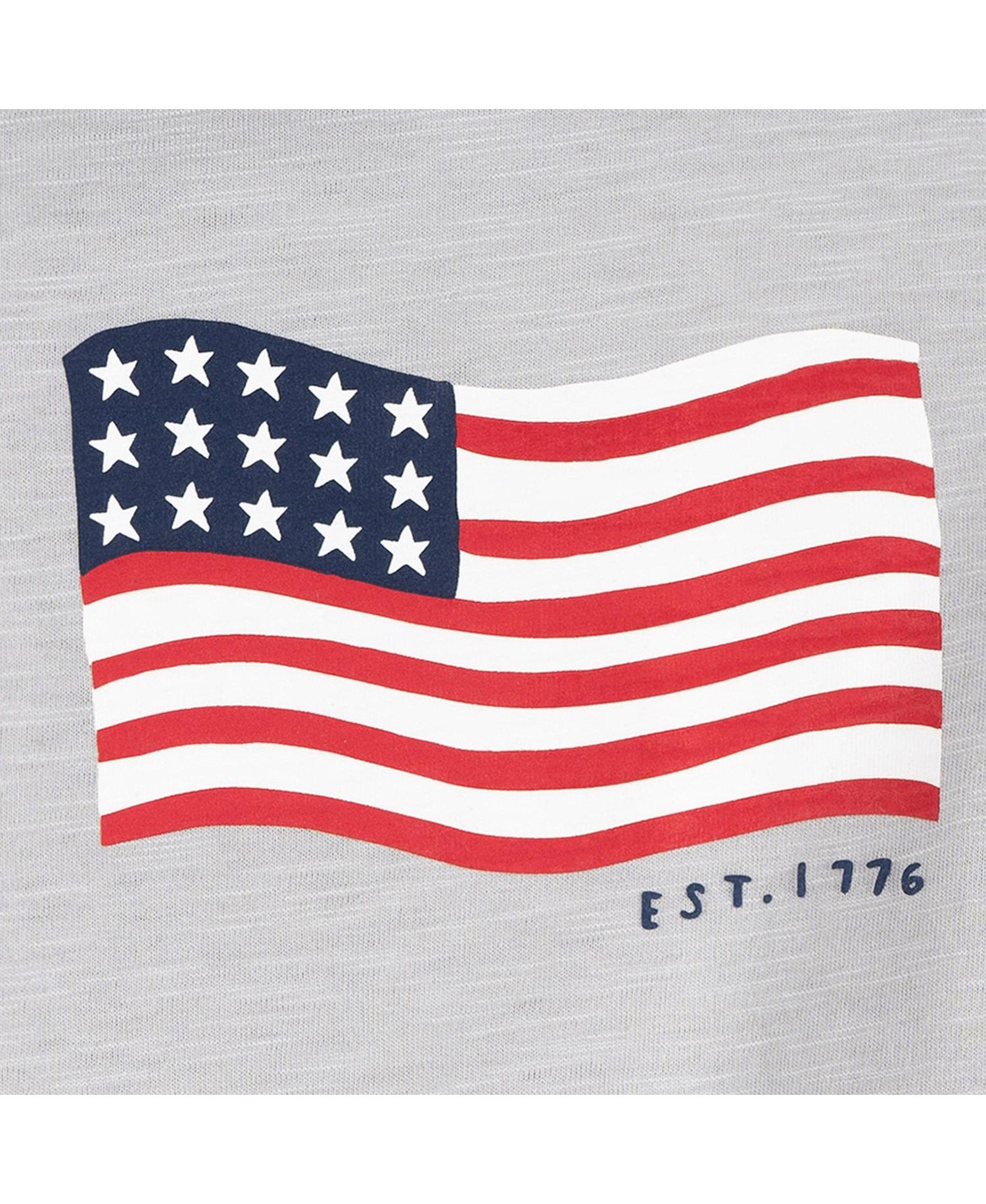 Baby Boys 3-Piece T-Shirts and Shorts, Stars and Stripes, 18 Months