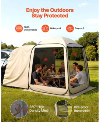 Pop-Up SUV Tailgate Screen House Tent