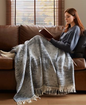 Alberta Cotton Blend Breathable Throw, 50" x 60"
