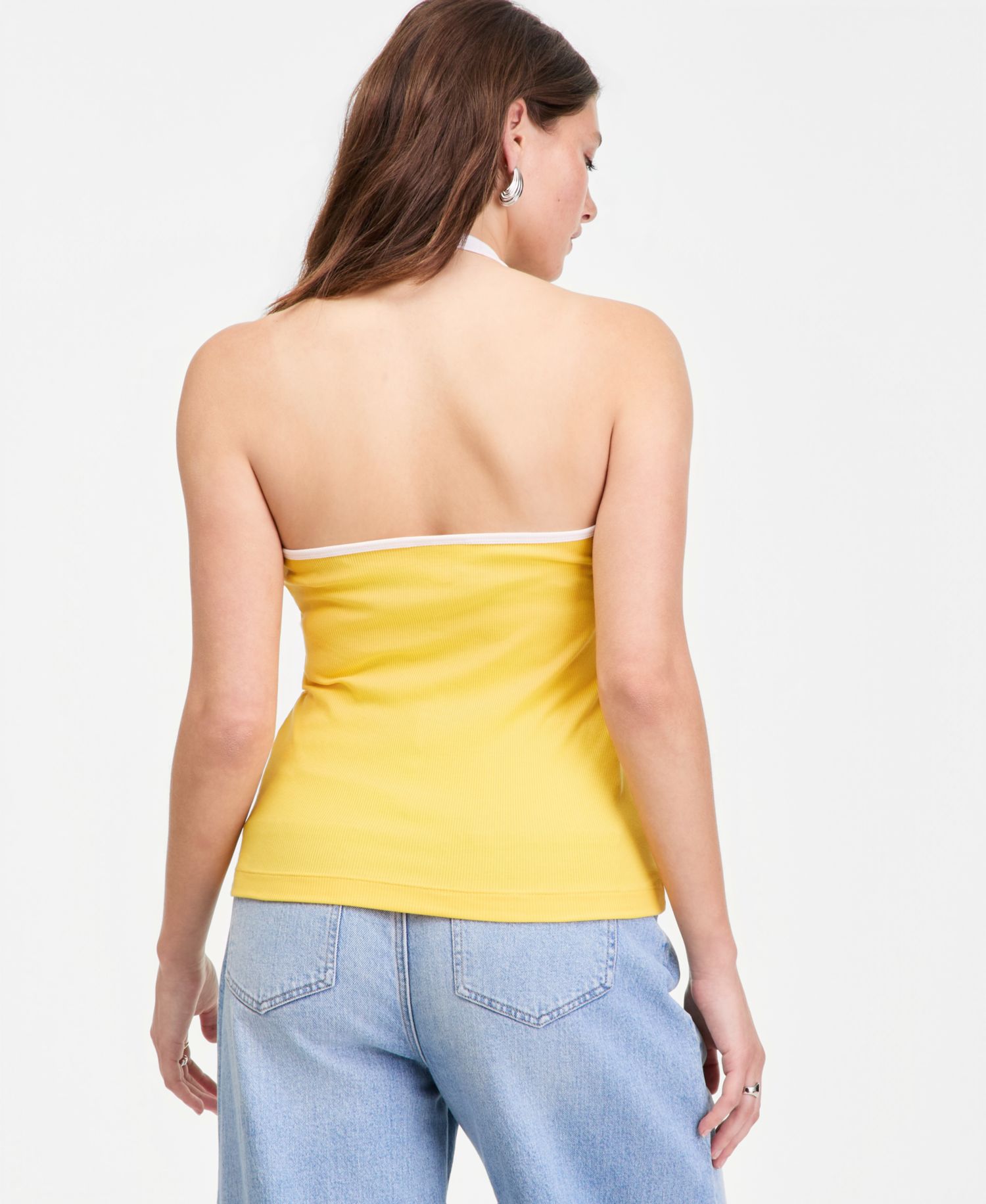 Women's V-Neck Halter Top