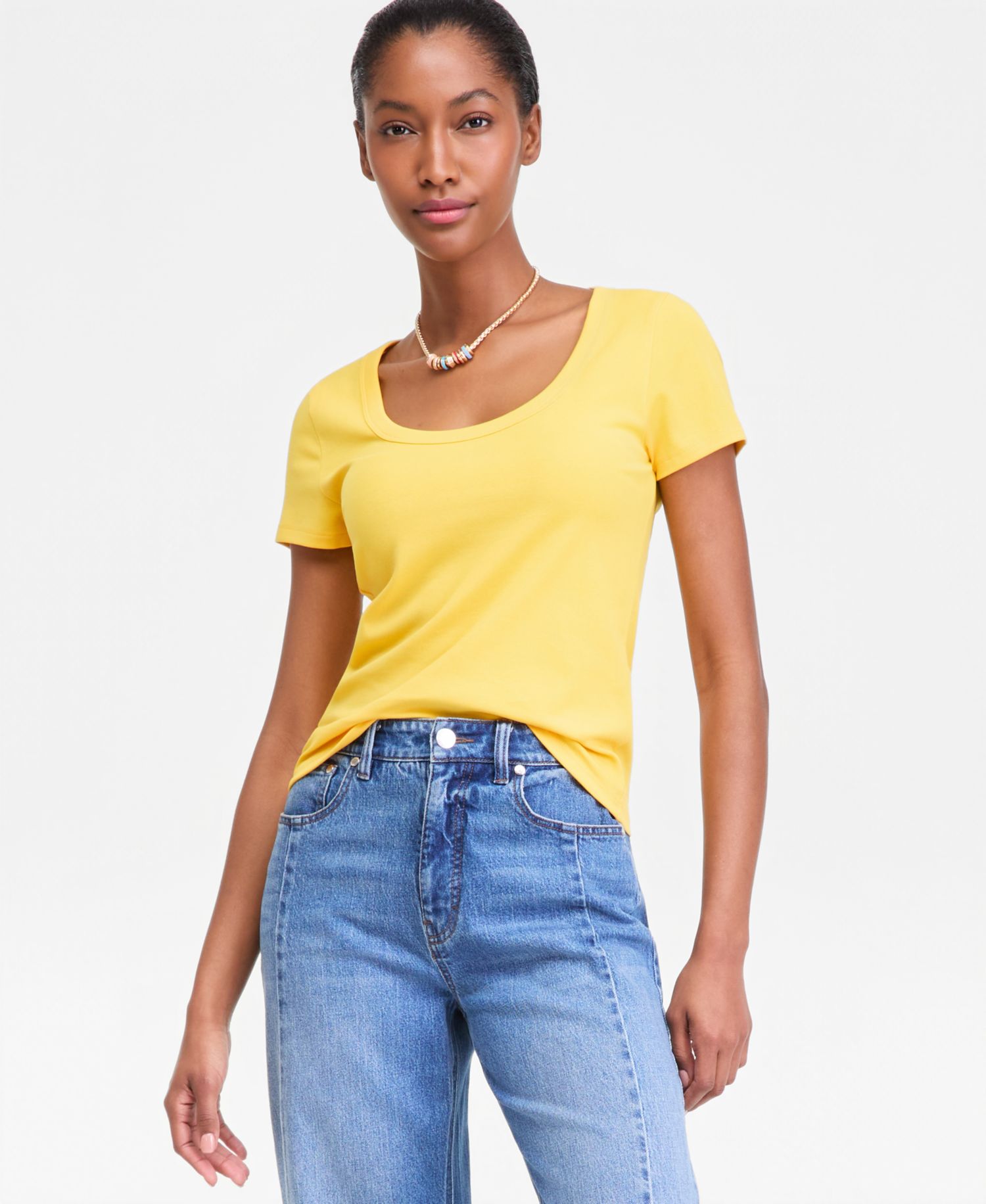 Women's Scoop-Neck Layering T-Shirt