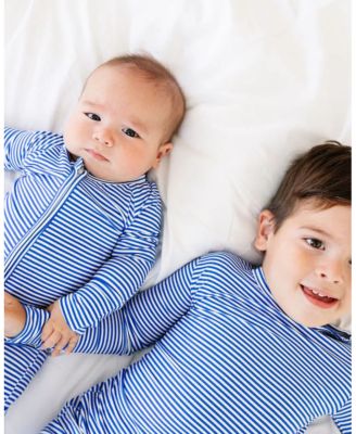 Baby Boys Cobalt Stripe Pajama Set