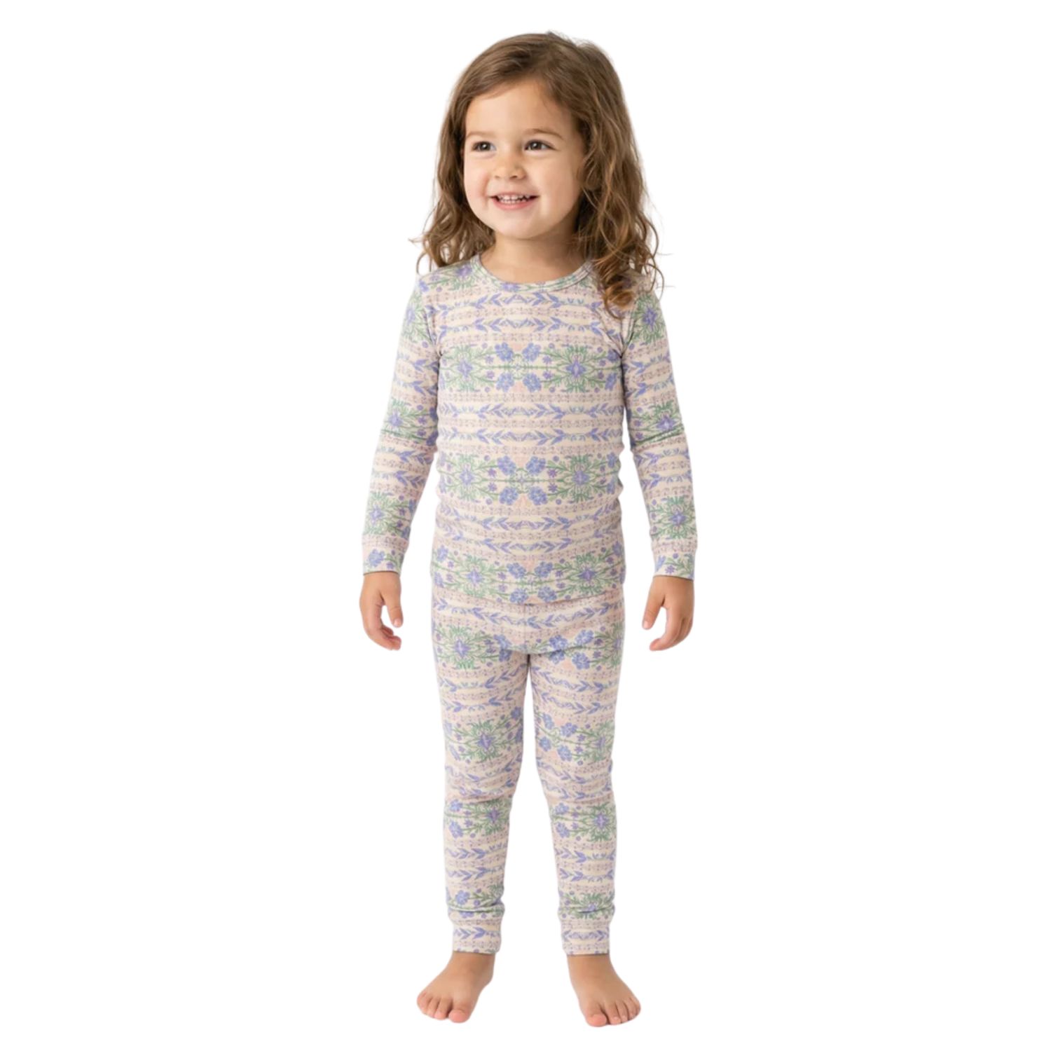 Baby Girls Spring Cascade Pajama Set
