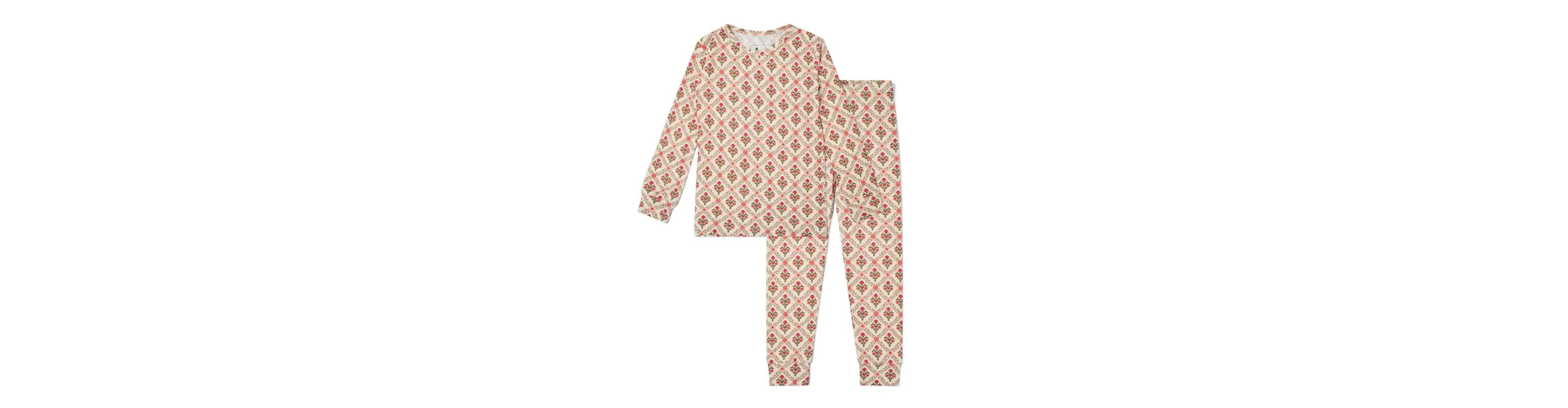 Motette Toddler Holly Trellis Pajama Set
