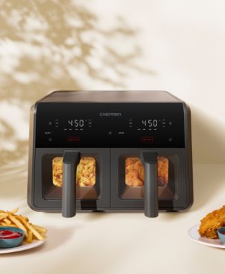 TurboFry 9-Quarts Dual-Basket Air Fryer